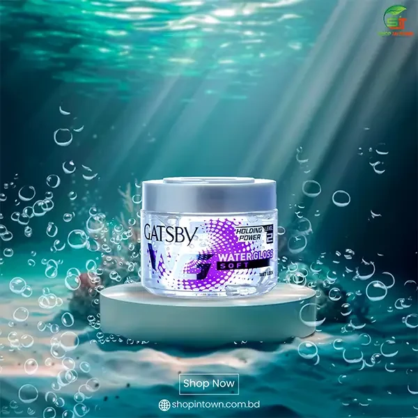 Gatsby Water Gloss Soft Hair Gel (150 gm)